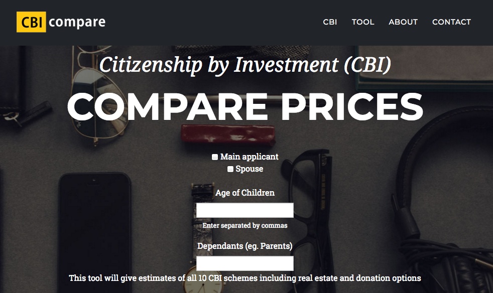 New CBI Price comparison tool